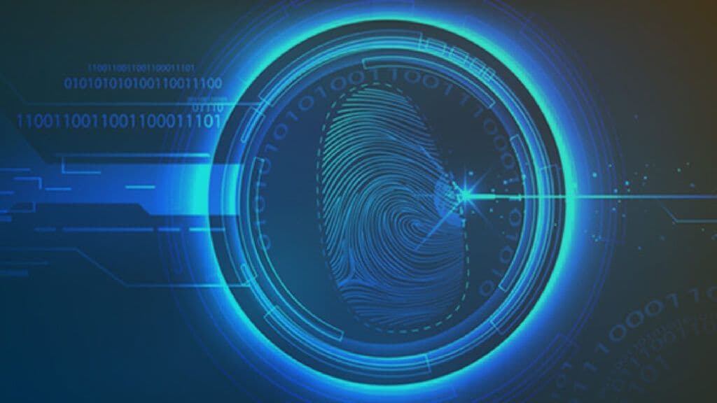 Una de las prinicipales formas de biometría es la huella dactilar