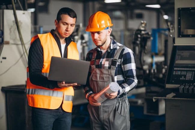 personas trabajando