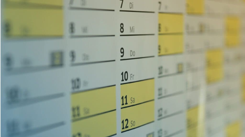 Formatos para horarios de trabajo