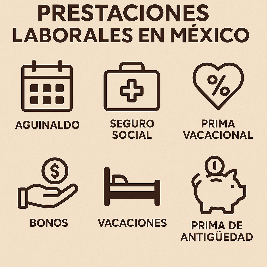 ejemplo de prestaciones laborales mexico