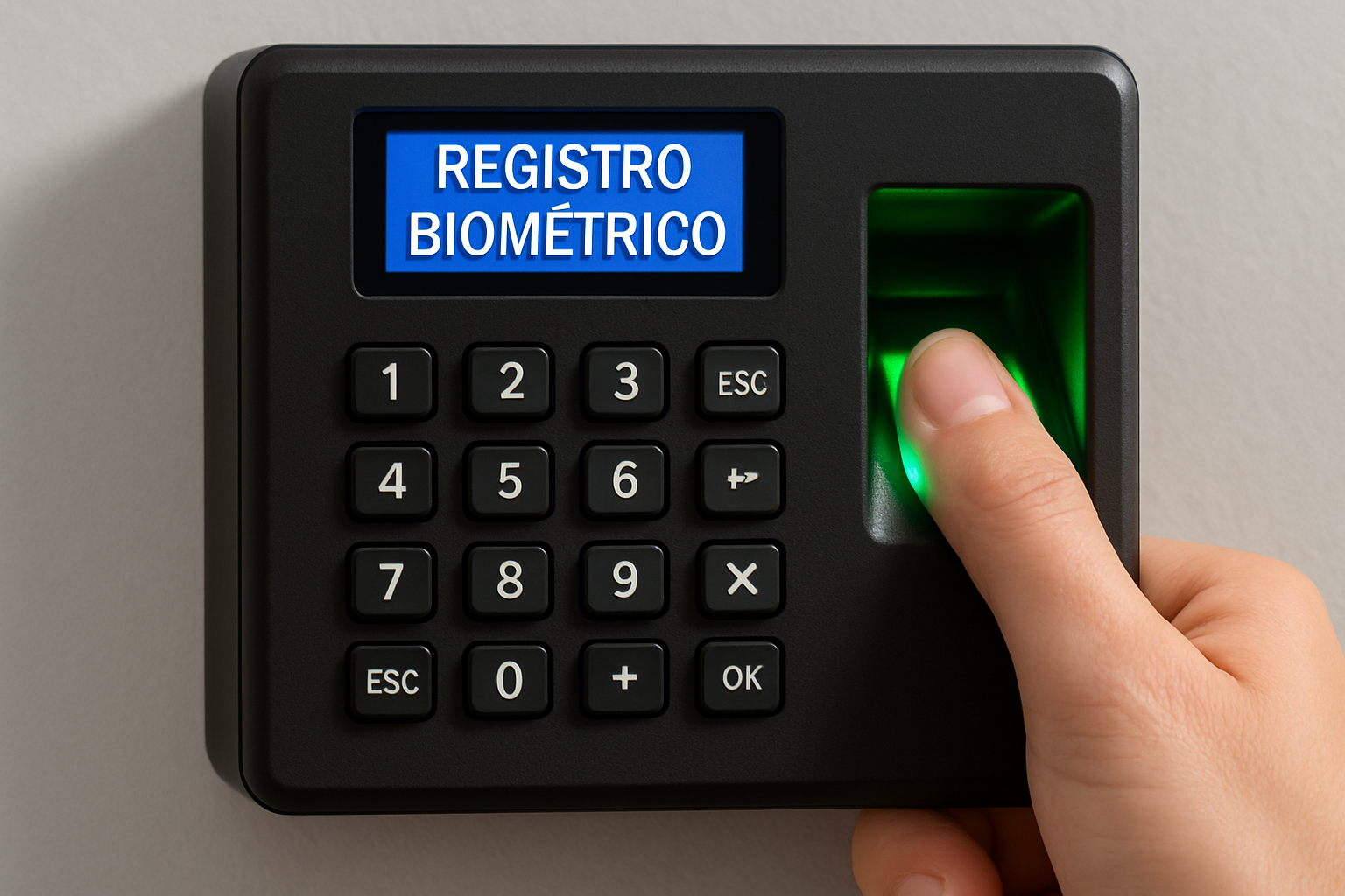 registro biometrico