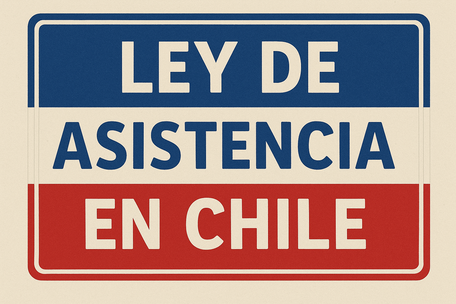 Ley de asistencia en chile